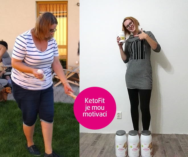 Před a po KetoFit