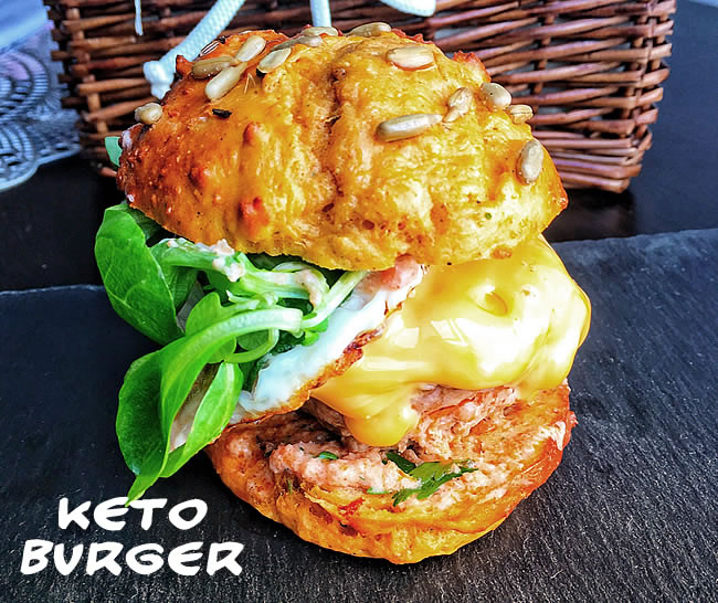 tipy na rychlou dietní večeři keto burger