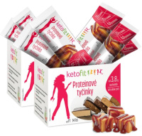 MEGAPACK proteinových tyčinek Slaný karamel 60 g, 28 ks