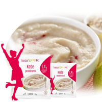 Proteinová krupičná kaše Ketofit natural, 30 porcí