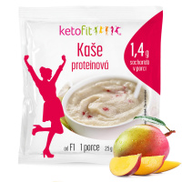 Proteinová krupičná kaše Ketofit mango, 5 porcí