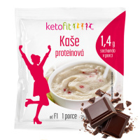 Proteinová krupičná kaše Ketofit čoko, 5 porcí