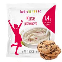 Proteinová krupičná kaše Ketofit cookies, 5 porcí