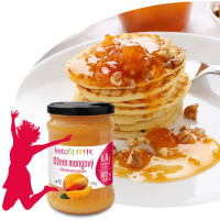 100% džem bez přidaného cukru mango 275 g Ketofit