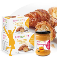 Balíček keto Croissanů a mangového džemu