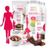 Proteinová dieta na 4 týdny - čoko, 166 porcí