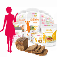 Proteinová keto dieta na 4 týdny PREMIUM, 155 porcí, 3 624 g