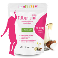 Ketofit Collagen Drink Piña Colada 390 g, 30 porcí