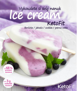 Proteinový keto nanuk Ice cream KetoFit