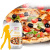 Ketofit pizza proteinové těsto 400 g, 10 porcí