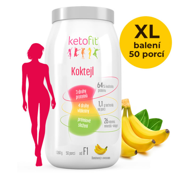 Proteinové koktejly a keto nápoje na hubnutí | Ketofit dieta pro ženy