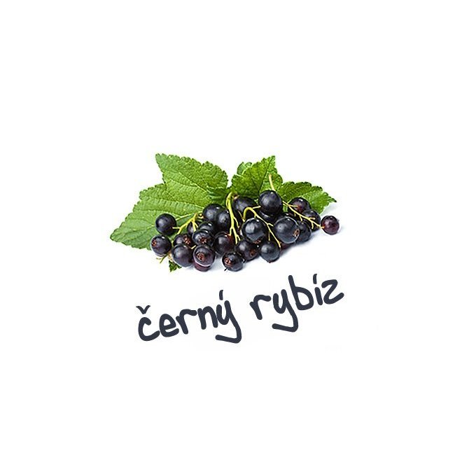 Příchuť ke koktejlu černý rybíz, 15 tab.