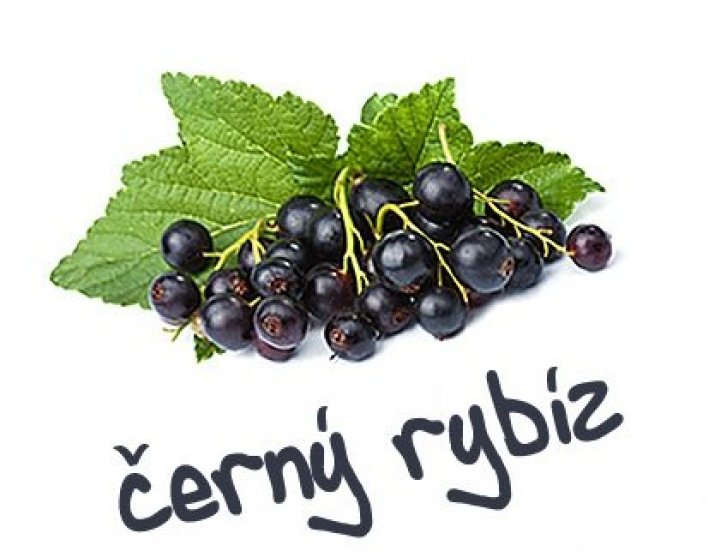 Příchuť ke koktejlu černý rybíz, 15 tab.