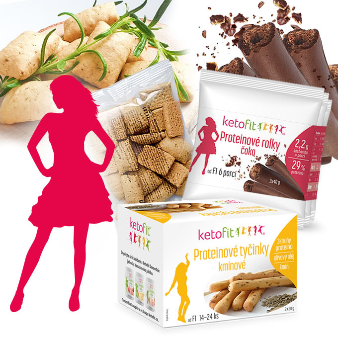 Balíček keto produktů k TV. Kmínové tyčinky, rozmarýnové krekry. Mlsejte zdravě,