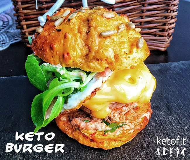 tipy na rychlou dietní večeři keto burger