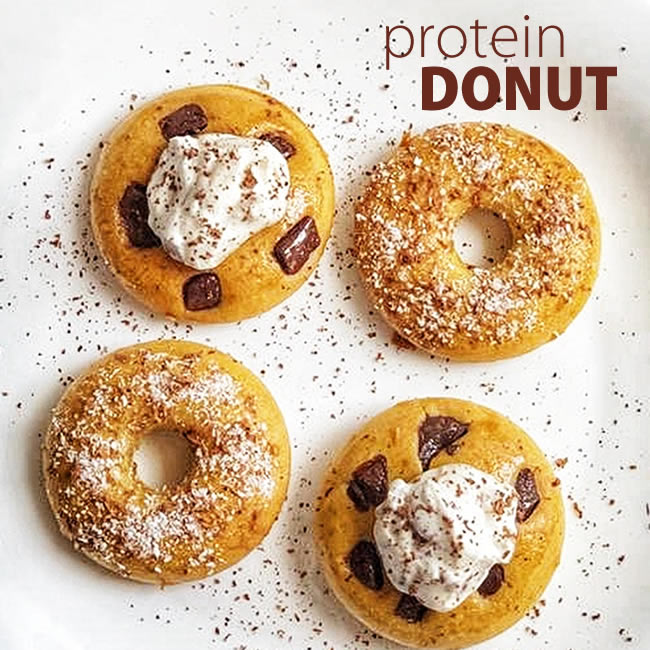 Proteinový donut - dezert pro lc jídelníček