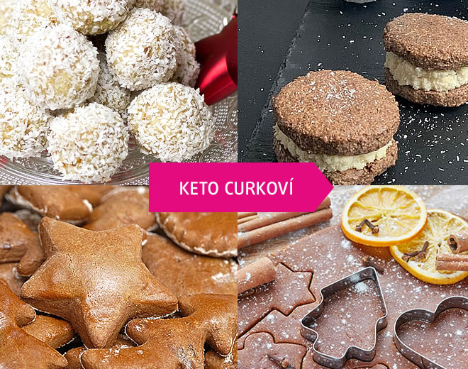 Vánoční keto recepty na cukroví bez cukrů